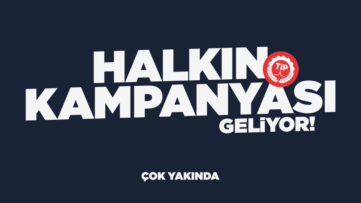 tipgenelmerkez's tweet photo. #HalkınKampanyası, senin kampanyan geliyor! https://t.co/u1vMwAfw57