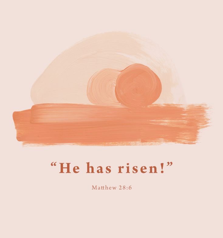 The tomb is EMPTY! HE HAS RISEN 🤍