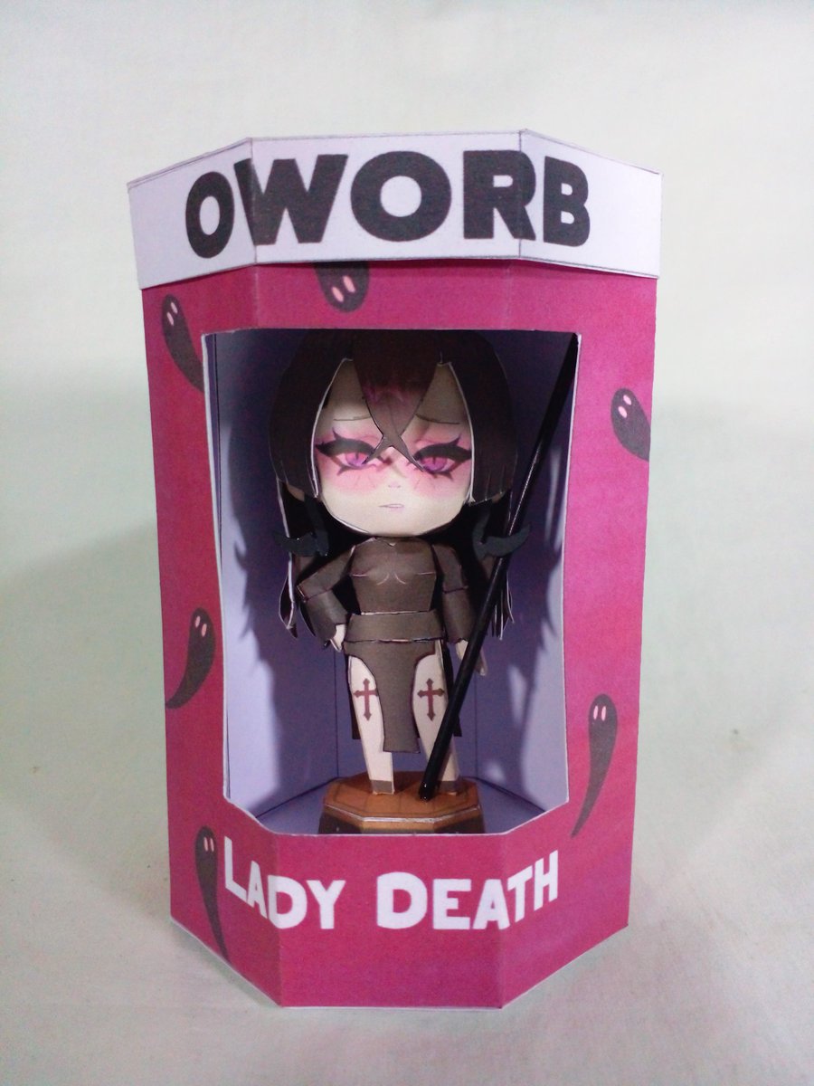 ArgenisPaper's tweet photo. Hello, this is my entry. Lady Death Papercraft 🪦💀. I hope you like it ❤️ @0w0rb #orbarts
I leave the templates below:
https://t.co/cM67jKhSYJ https://t.co/zSzaXEC0KS