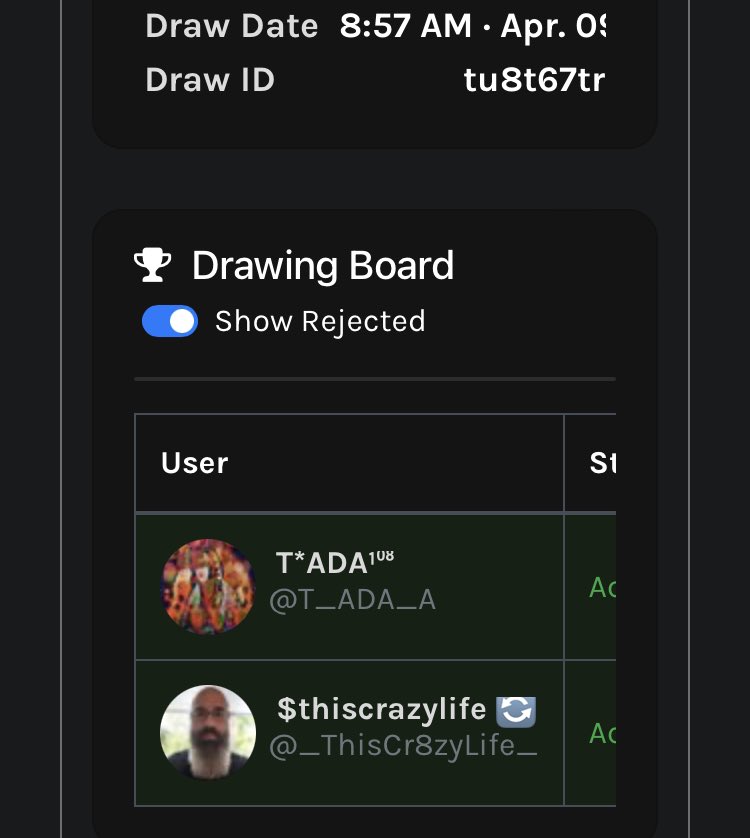 HAPPY EASTER! We have 2️⃣ more holiday winners of the <a href="/NFTLES_/">NFTLES</a> streaming pass! 

🐰<a href="/T_ADA_A/">T•ERA</a> 
🐰<a href="/_ThisCr8zyLife_/">thiscrazylife 🔄</a> 

Can’t wait for this amazing musical celebration! 🎉🎤

Only five passes remain!
