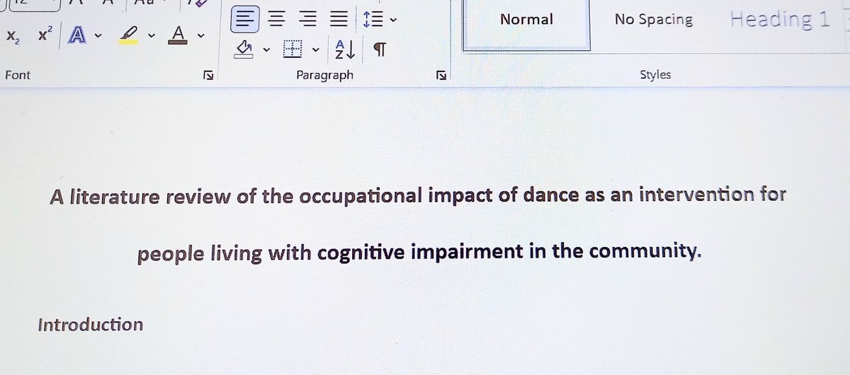 It's going in!!
#danceanddementia #danceforhealth #occupationaltherapy #mci #mildcognitiveimpairment 
#creativehealth
#phew