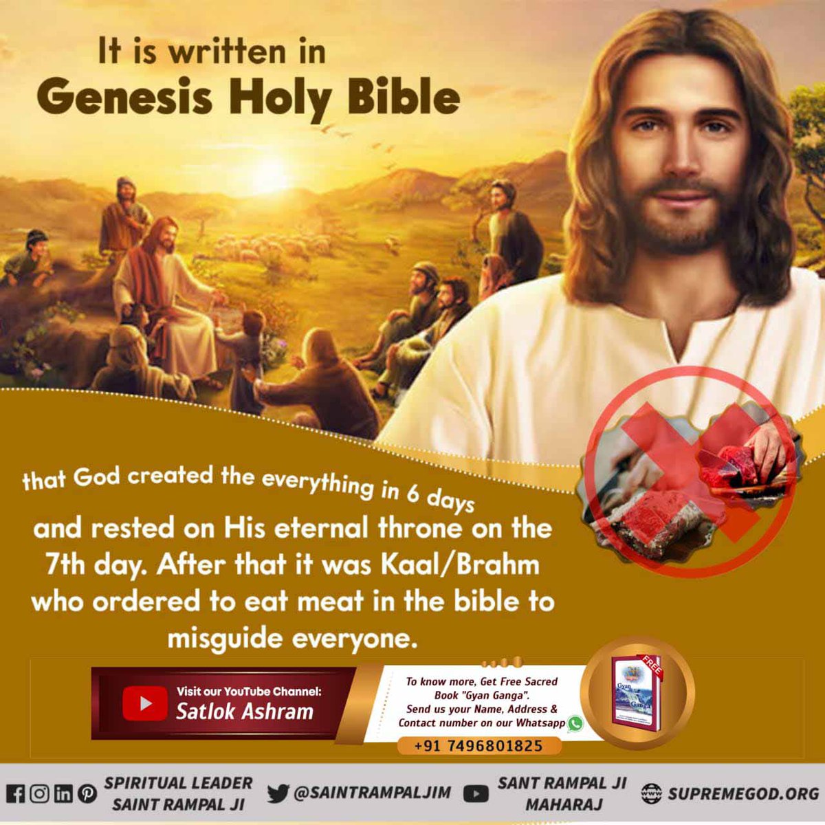 Devilnewbrand1's tweet photo. #Facts_About_EasterSunday 
पवित्र बाइबिल (उत्पत्ति ग्रंथ) में लिखा है कि परमेश्वर ने मनुष्य को अपने स्वरूप के अनुसार उत्पन्न किया। इससे सिद्ध है कि प्रभु भी मनुष्य जैसे शरीर युक्त है तथा छः दिन में सृष्टी रचना करके सातवें दिन तख्त पर जा विराजा।वह सत ज्ञान प्राप्त करने के लिए https://t.co/Yv6mMW1nq8
