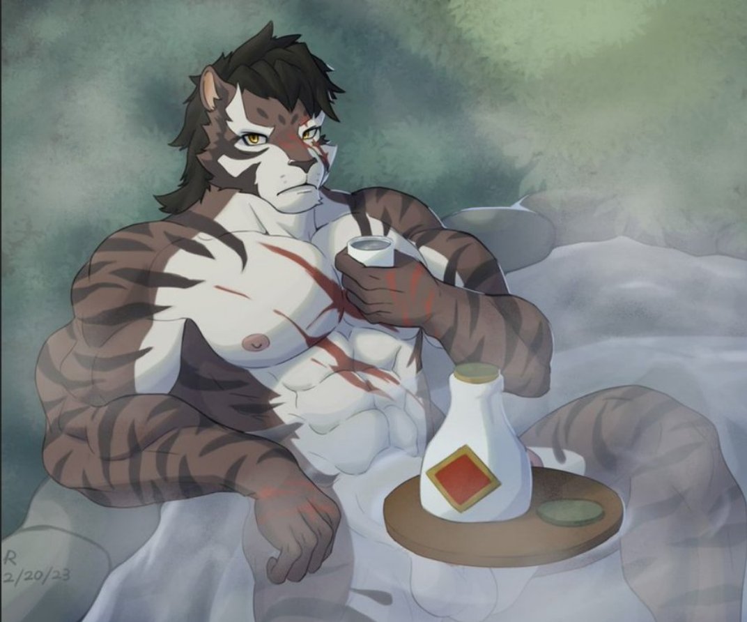 DaddyJulesTiger's tweet photo. Who doesn't love a good cup of tea while relaxing in a hot spring?~
If I had to guess, pathetic little losers who spend all their free time gooning and sending doms all their money~
#furryfindom #furry2dfd https://t.co/sWAdVtVC5T