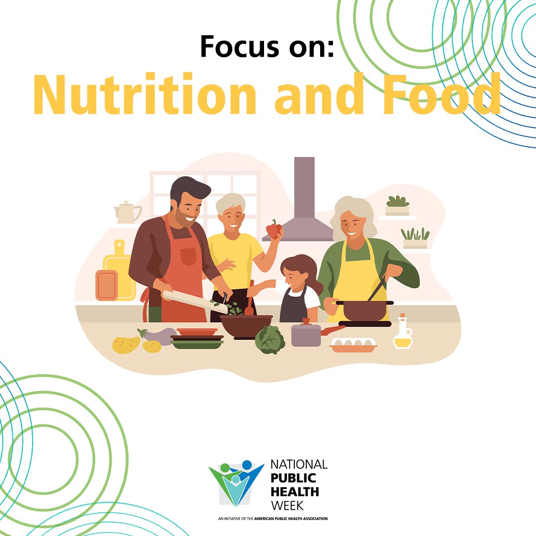 Day 7 of #NPHW: Nutrition &amp; Food
Access to fresh, quality, &amp; nutritious food is the foundation to living a healthy life. Nurses in collaboration with others, can work together to ensure our communities have that access and advocate for those that do not have adequate access.