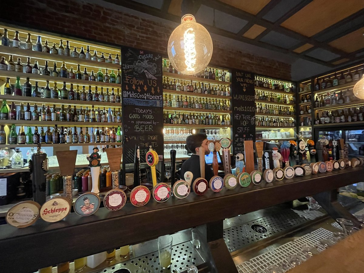 Been to some fab boozers but this is an outstanding one. Mel’s Craft Beers in Vienna needs to be on your flavour pilgrimage.