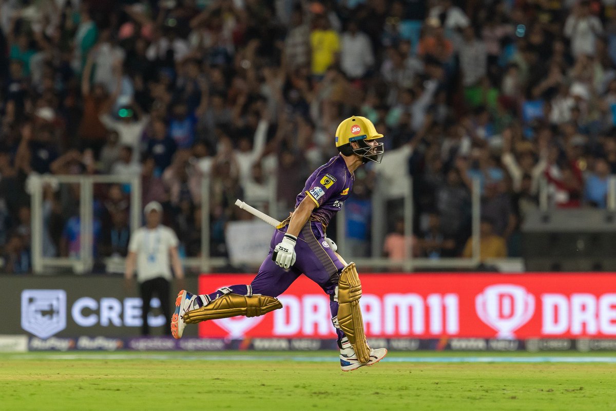 sachin_rt's tweet image. A match that went down to the wire &amp;amp; continued shifting momentum.

One felt Rashid’s
hat-trick was a game-changer but Rinku’s power-hitting was something special. Enjoyed the last few moments. This amazing game continues to teach us that it’s not over till it’s over.

#GTvKKR