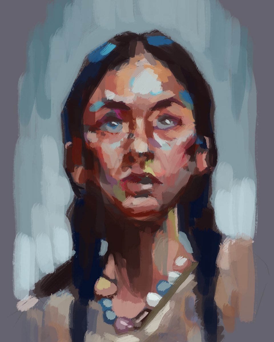 lannillu's tweet photo. Daily practice, oil digital painting  
-
#digitalart #ArtistOnTwitter #sketch #digitalpainting https://t.co/cckNFjKy0j