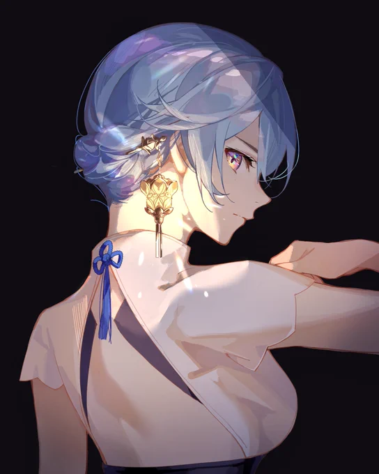 貴女は灯 #原神  #Genshin_Impact  #エウルア 