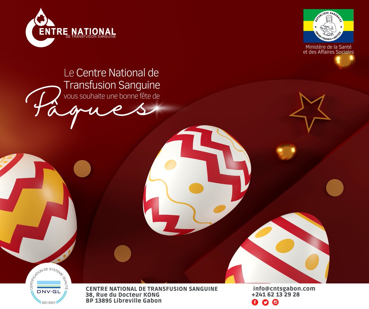 Centre National De Transfusion Sanguine - Gabon tweet media