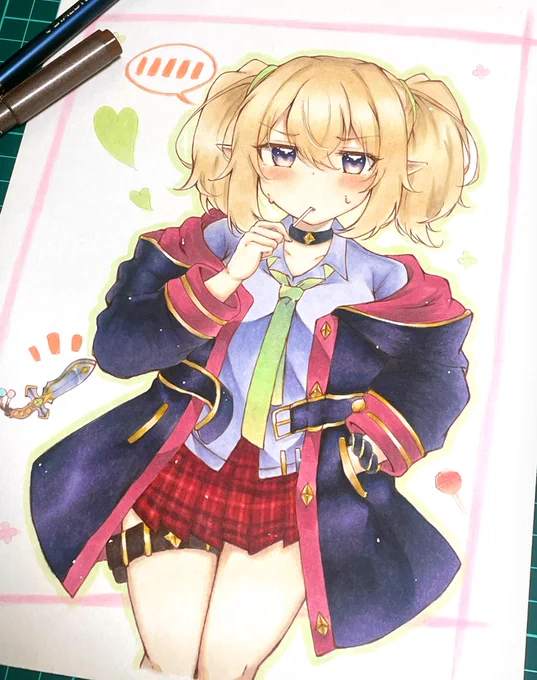 クロエくん描いたよ花子好きだ……#プリコネR 