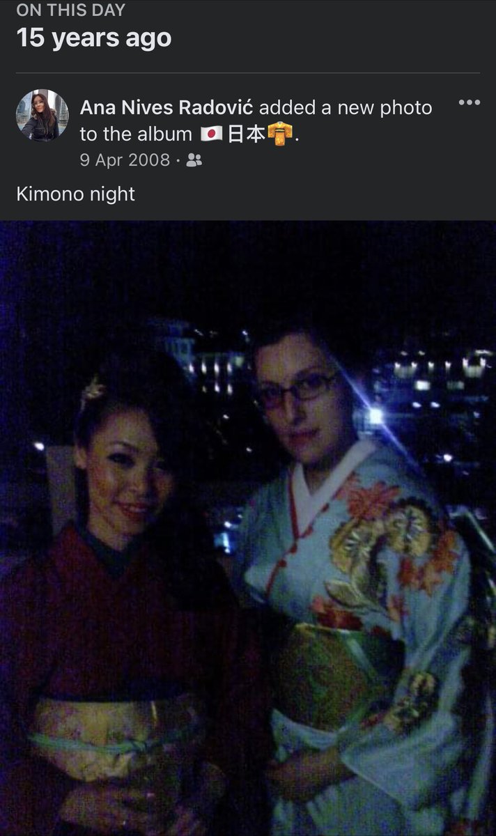 ananives's tweet image. #15yearsago… 🇯🇵…and no other country has captured my heart like that.