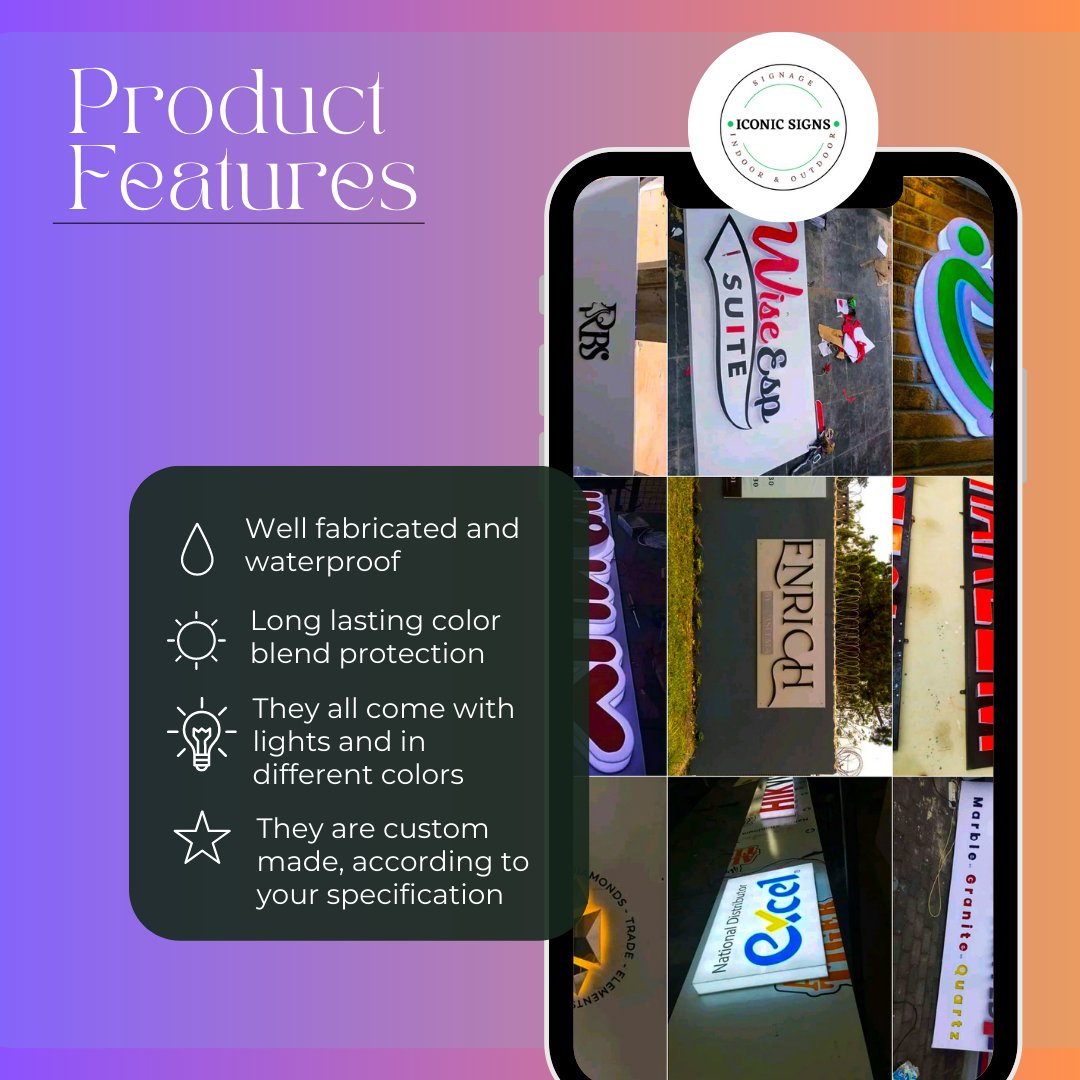 signs_iconic's tweet image. What you have to know about our signs 

For your order
Call: 0975888700
macgyvermbao@gmail.com

#design #signage #signboarddesign #Billboard #doorsign #installation #repair #storebranding