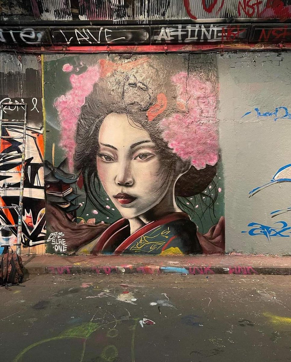 PatrickFavrel's tweet photo. #StreetArt by #SlaeOne, #London 2023
@slae.one https://t.co/Qo3sVOWyTz