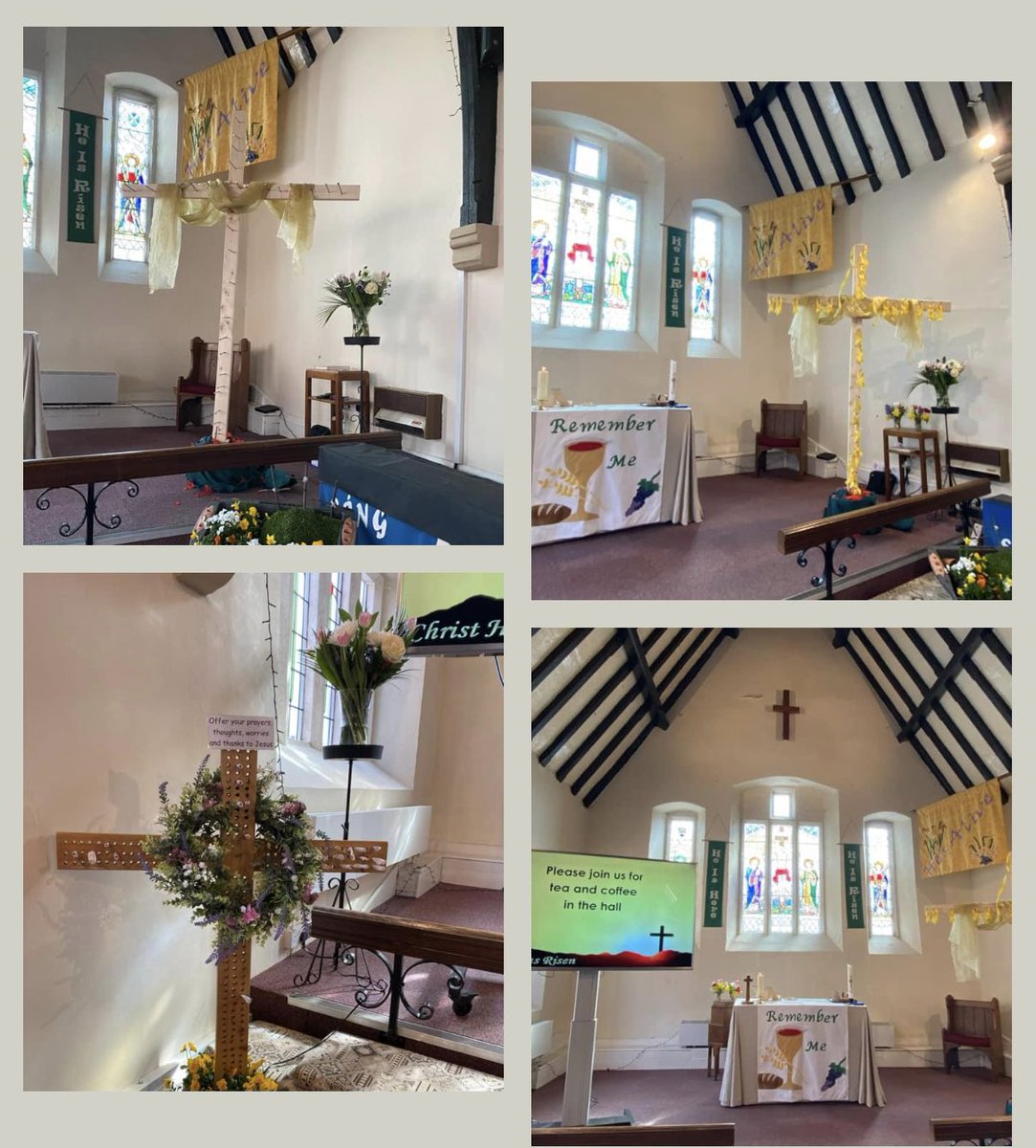 allsaintsmacc's tweet photo. Hallelujah! Christ is risen! 
@ChesterDiocese https://t.co/ZgvcXEFl5k