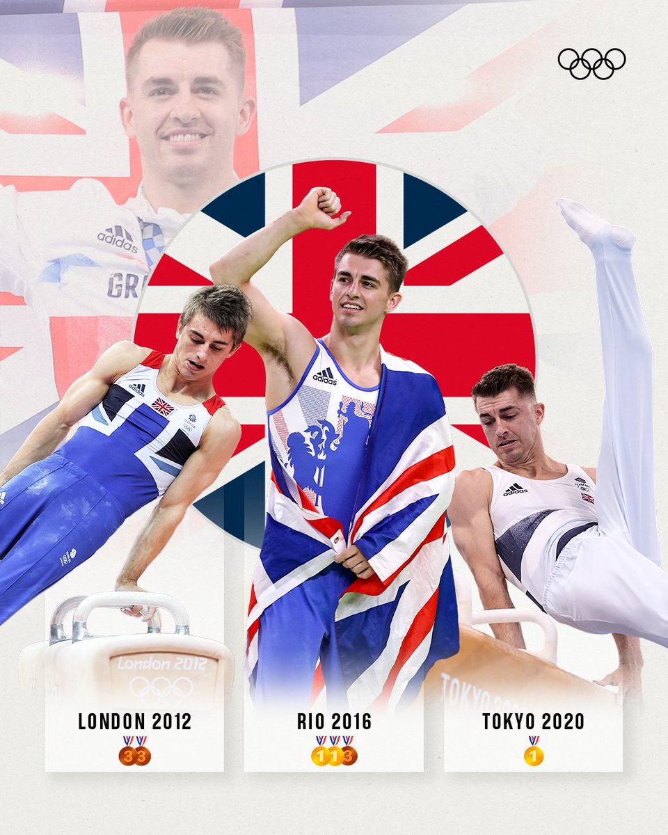 It's as easy as one, two, three for Max Whitlock! 🏅🤸‍♂️ At which games did Max impress you the most? 😍 @maxwhitlock1 | @TeamGB | #StrongerTogether