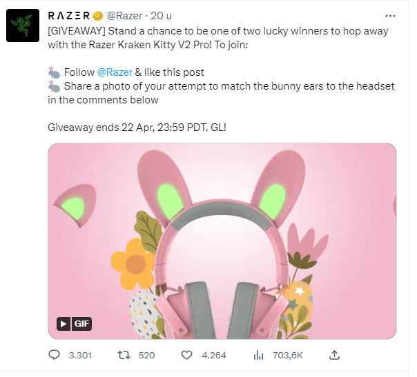 debbieeee10's tweet photo. @Razer Yay (: https://t.co/2nK93rPPsx
