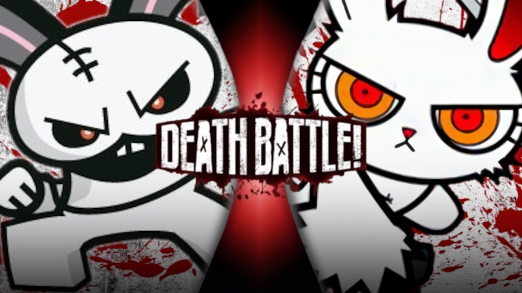 RagetoonM's tweet photo. #Jumpyghostface Vs #Bloodybunny
(Hero 108/Cartoon Network Vs 2Spot)
They are both bunnies who have great fighting skills and good at ninjutsu. They are even like the deadly type
#DEATHBATTLE #DeathbattleSeason10 https://t.co/mZsAdUWkLf