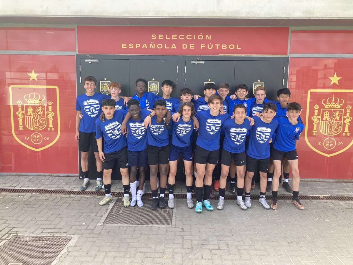 vysatd's tweet photo. Being able to train at the Spanish National Team Training Centre is quite the experience for the VA 2009 and 2008 ODP boys. ⁦@vayouthsoccer⁩ https://t.co/fjyemdsjK4