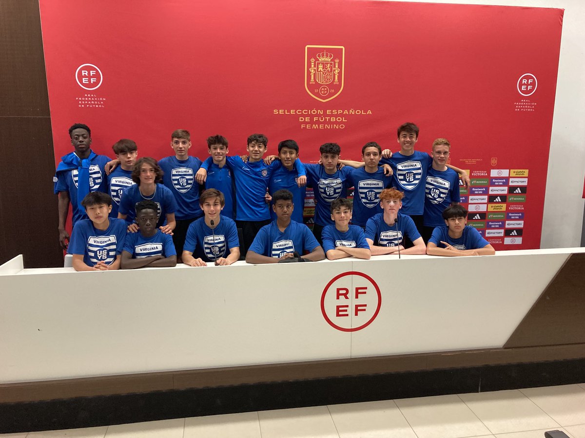 vysatd's tweet photo. Being able to train at the Spanish National Team Training Centre is quite the experience for the VA 2009 and 2008 ODP boys. ⁦@vayouthsoccer⁩ https://t.co/fjyemdsjK4