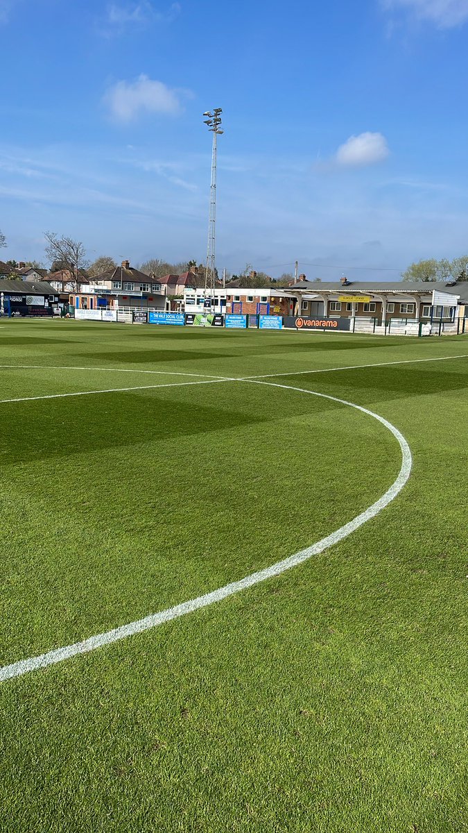 Easter Sunday Cut! <a href="/WealdstoneFC/">Wealdstone FC</a> vs <a href="/SolihullMoors/">Solihull Moors FC</a> all prepped! <a href="/TheVanaramaNL/">Rocco 🇲🇸</a>