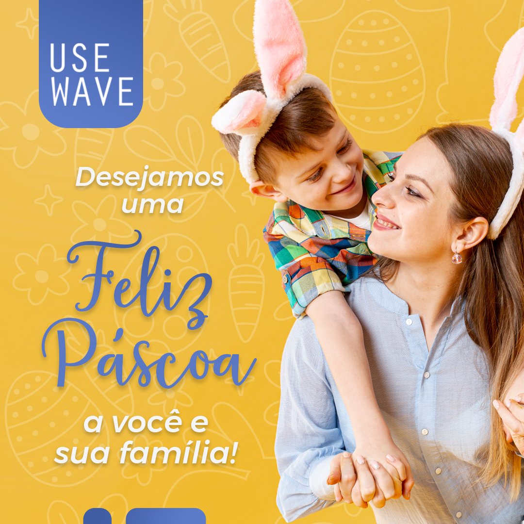 UseWaveStore's tweet image. Desejamos a você e a sua família uma Feliz Páscoa!  🤗

Que este momento de renovação traga muita paz, amor e esperança para os seus corações.  ❤

Que esta Páscoa seja repleta de amor, paz e renovação em sua vida! ✨

📲Compre pelo site usewave.com.br.

 #felizpascoa