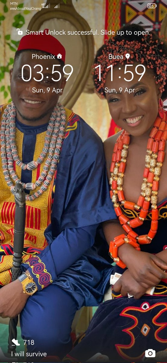 Beidagoddess's tweet photo. @Ugochukwu_96 My elder sister and her husband, on  their wedding day in December 2021. Had it on since then. https://t.co/IStoiTqGSf