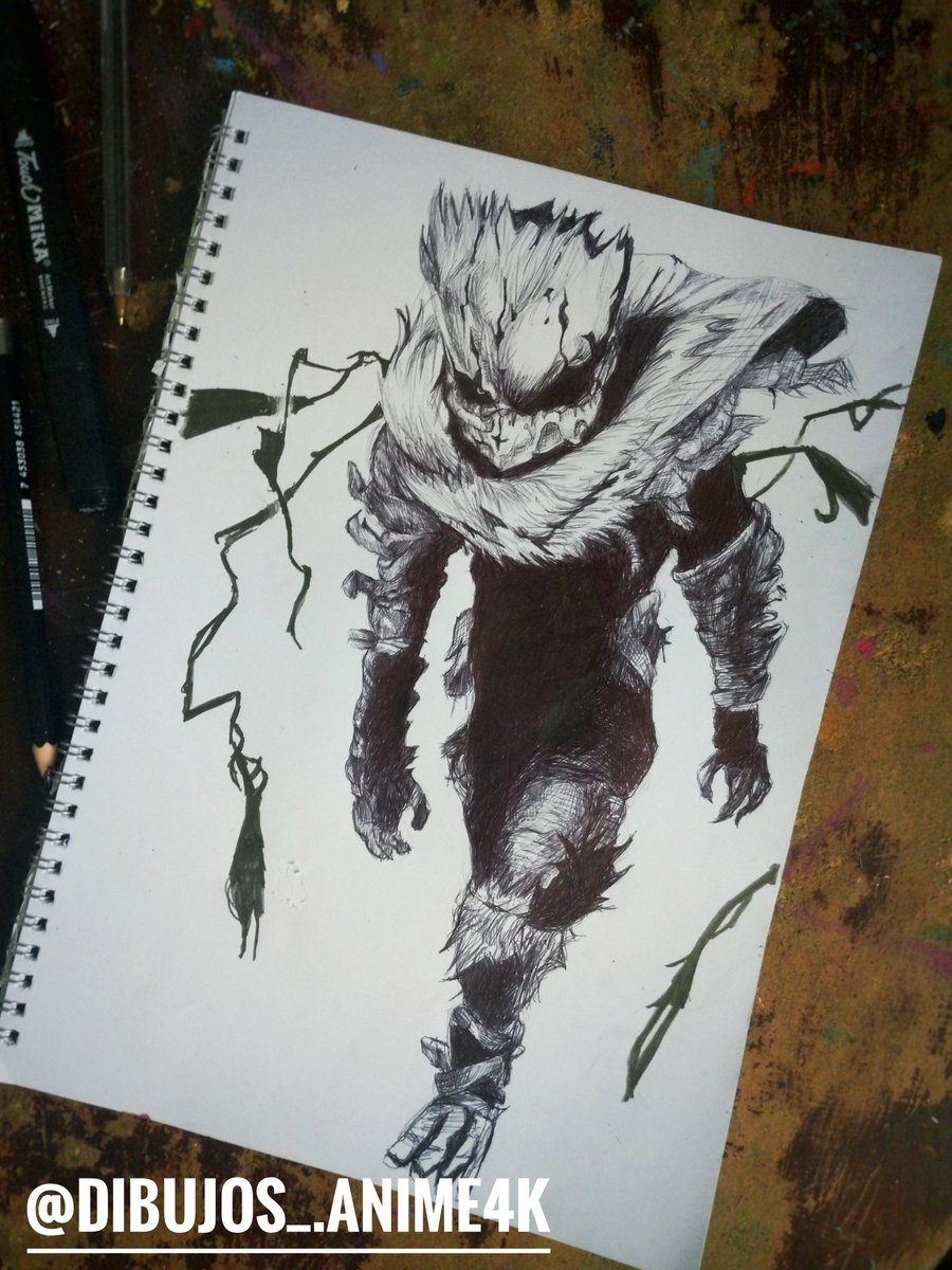 LeonYArte's tweet image. Dibujo de Deku en modo god

#dibujo #dibujos #dibujodiario #arte #dekubaku #deku #anime #draw #drawing #pictures #NFTs 
#Nft #animetwt