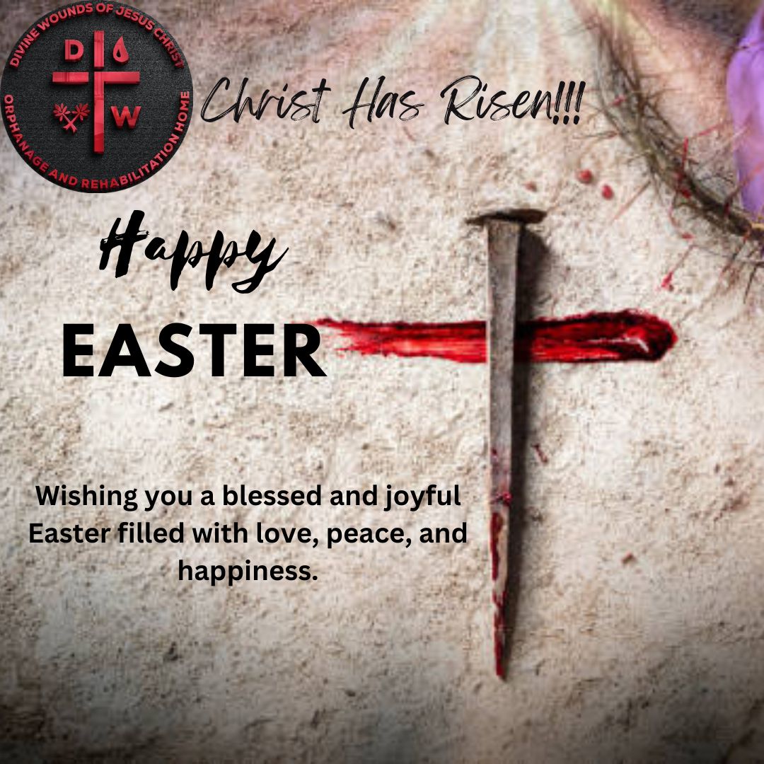 DivineWoundsNG's tweet photo. God's Love, Peace and Happiness.
Happy Easter. https://t.co/0UtNsqVtBb