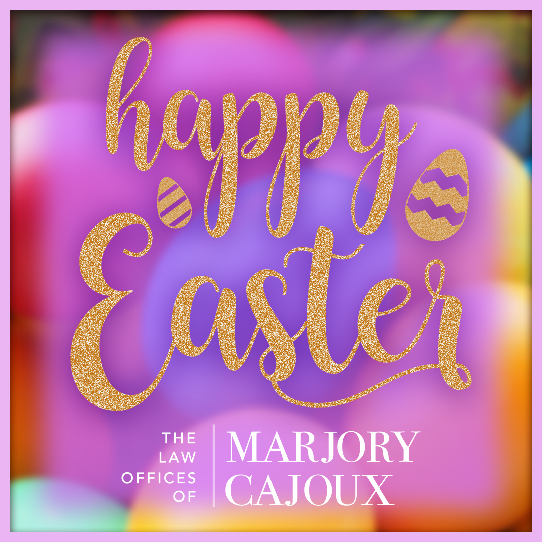 macalawbk's tweet photo. Have a Happy, blessed Easter 🐰 from all of us at the Law Offices of Marjory Cajoux https://t.co/amKaazj2Cp