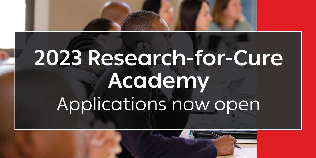 📣 Applications are due in just 1 week for the 2023 Research-for-Cure Academy. The academy is designed for people in countries with limited resources for #HIV cure research who are interested in working towards an #HIVcure. ✅ Learn more & apply today! bit.ly/3Ka8xfM