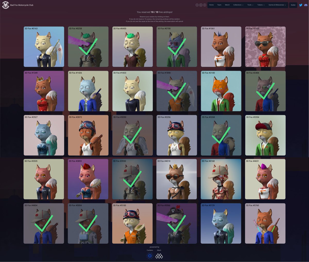 thewolfcnft's tweet photo. Have you reserved your @BadFoxMC 3D Foxes for the 🪂?
1st Window:🪂4pm UTC (in 10 Days) for 2 Hours
1,860 NFTs will be 🪂to holders of the Bad Key(s)
If you own Bad Key(s), Reserve your 🪂 on the website: https://t.co/BD93fhISfa
#CNFT #BMFC #3D #MetaverseAssets #CNFTCommunity https://t.co/iKvsqCgsIt