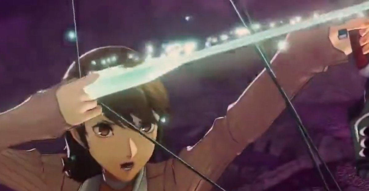 pbr, jank rigging, no evoker, similar cameras to how the weird attacks in p5x are.

I'd say this is p5x collab over p3 remake