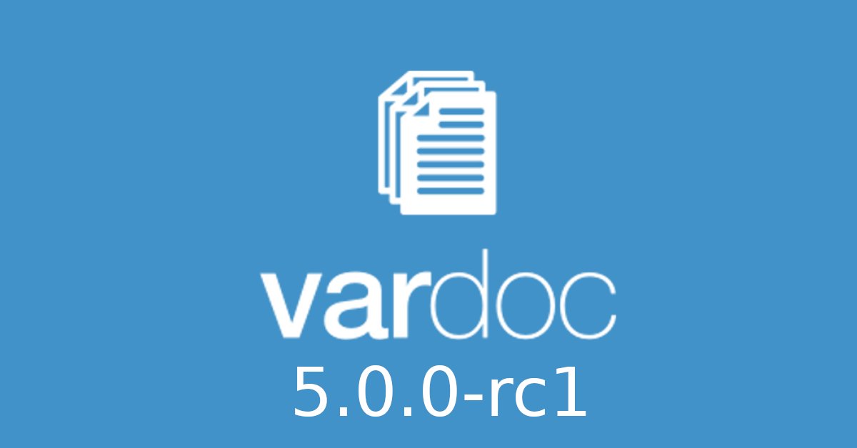 rajab_natshah's tweet image. Released Vardoc 5.0.0-rc1 
drupal.org/project/vardoc… 
@drupalassoc  #drupal #drupal9 #vardoc #php @vardot
