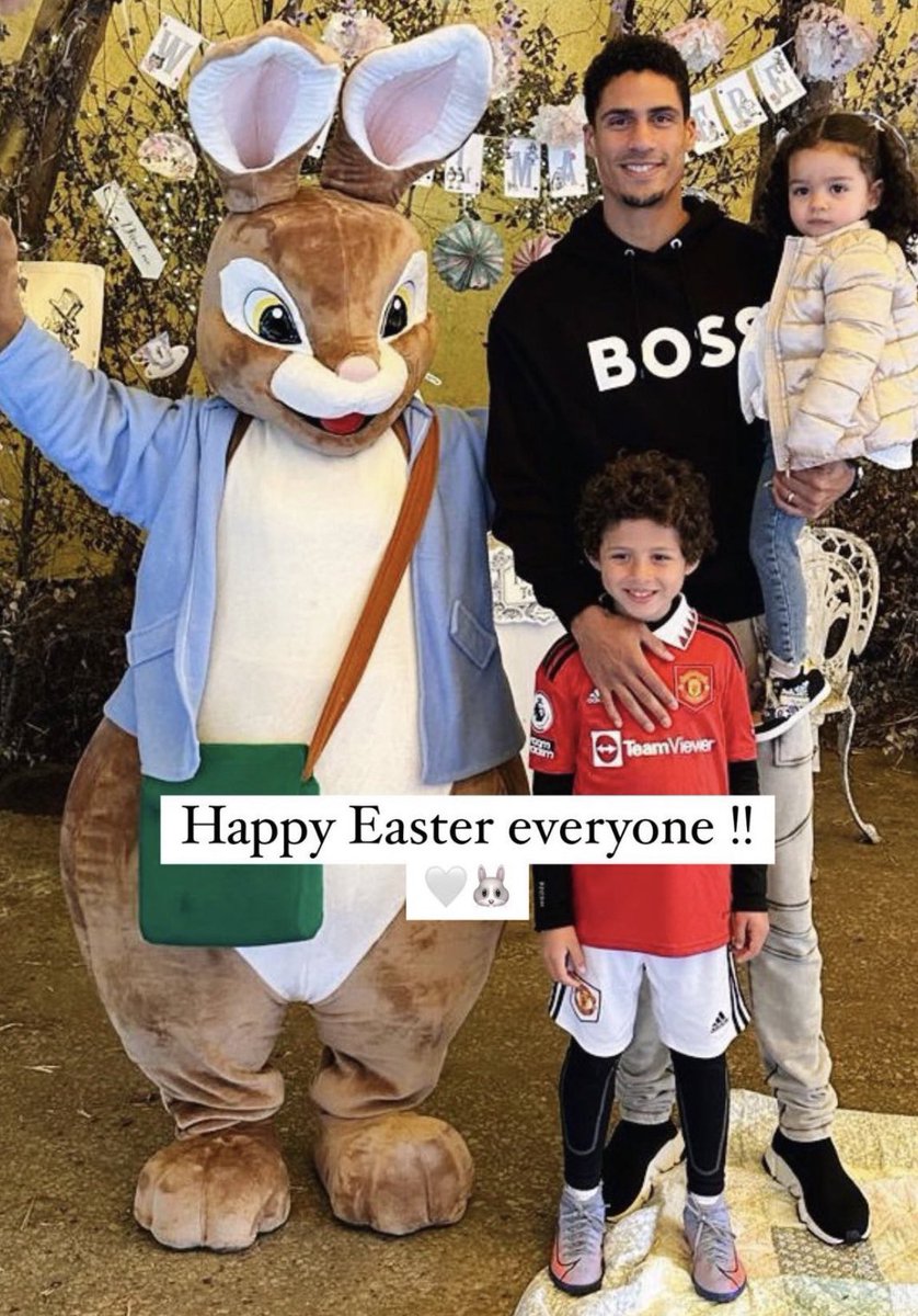 Raphaël Varane on Instagram 🐰