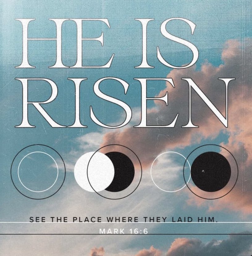 iamamberbath's tweet photo. Some don’t believe, and those that analyze “Easter”, according to man’s calendar, falls differently every year, nevertheless the FACT remains that He, Jesus Christ, was resurrected from the grave, and IS ALIVE, and ever present. Hallelujah! #heisrisen #happyresurrectionsunday https://t.co/raXYNLJpJf