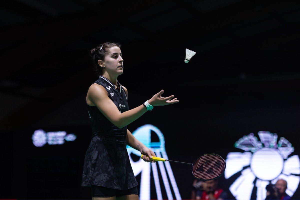BadmintonESP's tweet image. ‼️Este medidía toda la atención se centra en el @OrleansMasters porque 𝐉𝐔𝐆𝐀𝐌𝐎𝐒 𝐋𝐀 𝐅𝐈𝐍𝐀𝐋 con @CarolinaMarin.

⏰ 14h - 15h
🆚 Beiwen Zhang 🇺🇸
📺 @bwfmedia TV

📹 cutt.ly/G7vAyGm
➕INFO cutt.ly/97cr7er