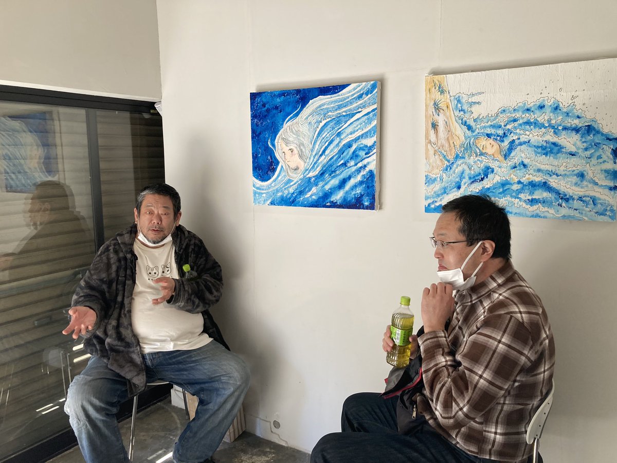 muyangyi's tweet photo. 水戸アーツイソザキでパルコ・キノシタさんの個展を見てきました♪ https://t.co/3Qj9OAIrov