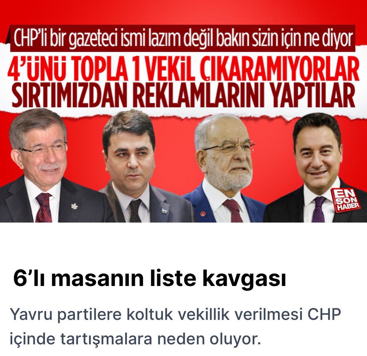 Çok doğru tesbit
