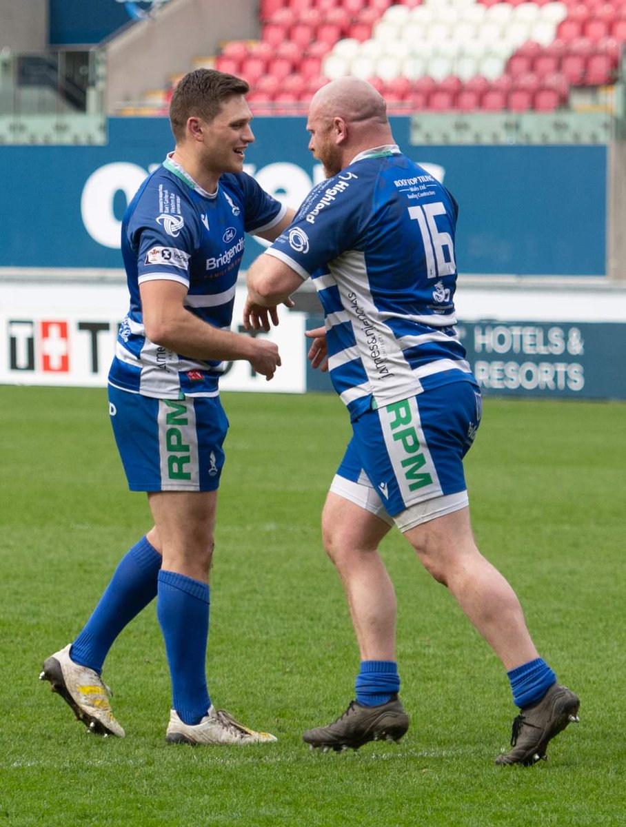 Some impact from Gareth Harvey yesterday 🥵

53' Subbed on ♻️
59' Try 🏉
69' Try 🏉
76' Try 🏉

🔵⚪