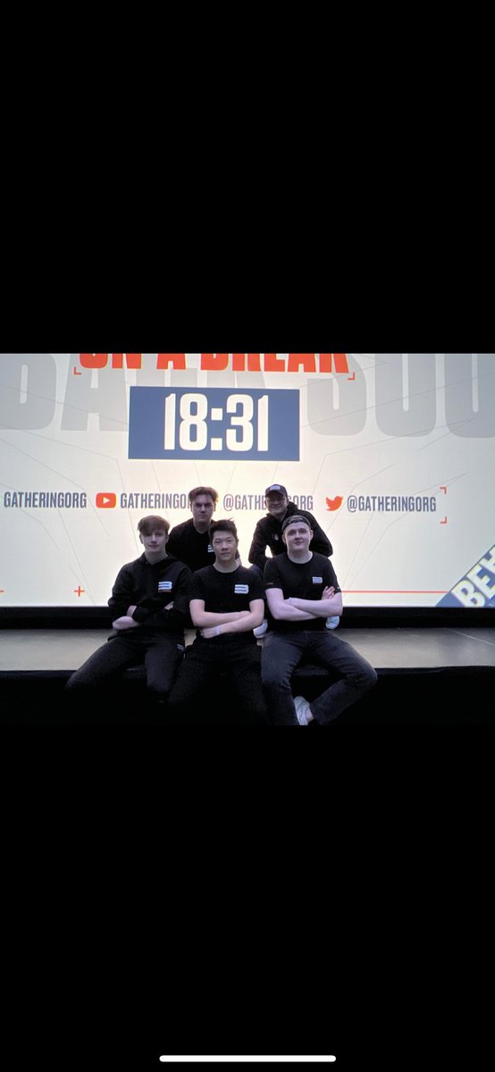 Crazy event over, finished 2nd proud of my teammates <a href="/soleemxd/">msb</a> <a href="/petter0es/">Sebastian Pettersen</a> <a href="/Snaptorr/">Snaptor</a> <a href="/zRaaiii/">zRai</a>  also shoutout <a href="/CocojobaVAL/">CocoJoba</a> for driving us between lan and airbnb, and big thanks to <a href="/RUSHzzn/">RUSH</a> for the pc ane pictures, last huge so to <a href="/bfgnorway/">Bitfix Gaming</a> and <a href="/geiroveroe/">Geir Ove Røe</a> for making it possible