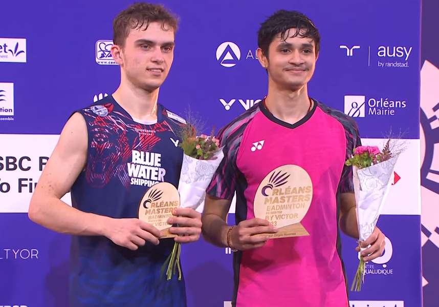 airnewsalerts's tweet image. Priyanshu Rajawat🇮🇳 clinches #OrleansMasters Super 300 Badminton tournament with a 21-15, 19-21, 21-16 win over Denmark’s Magnus Johannesen in France

21-year-old,who was part of India team that won 2022 Thomas Cup, reached final without dropping a game in any of his four matches