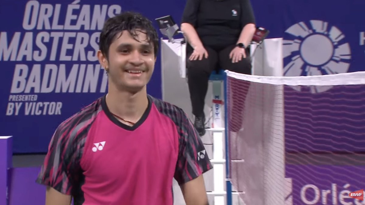 airnewsalerts's tweet image. Priyanshu Rajawat🇮🇳 clinches #OrleansMasters Super 300 Badminton tournament with a 21-15, 19-21, 21-16 win over Denmark’s Magnus Johannesen in France

21-year-old,who was part of India team that won 2022 Thomas Cup, reached final without dropping a game in any of his four matches