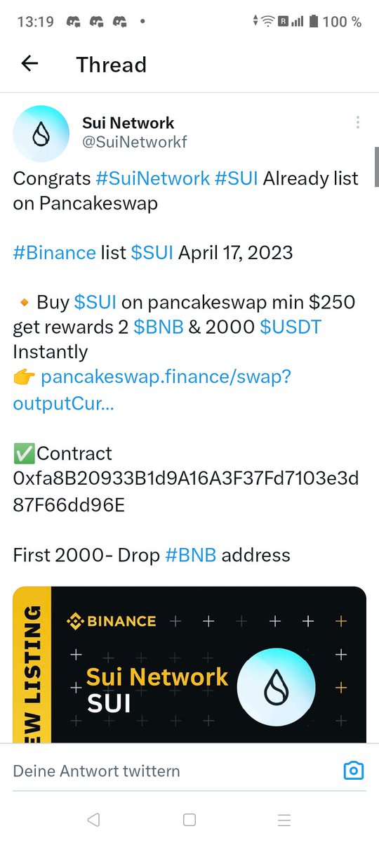 FranziskaFlask1's tweet photo. @SuiNetwork Scam Alert https://t.co/chWilM25YF
