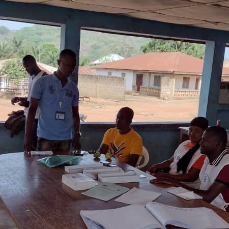 abdulrashid_99's tweet photo. Day 3 #Falaba district: ECSL continues #Voter #Registration Card Issuing - 7th April to 16th April 2023; 7:00AM to 5:00PM daily. #PWD #women #youth #inclusion!
✅Mana
✅Porpon
✅Gbindi
✅Sinkunia https://t.co/UrPZaIh5V3