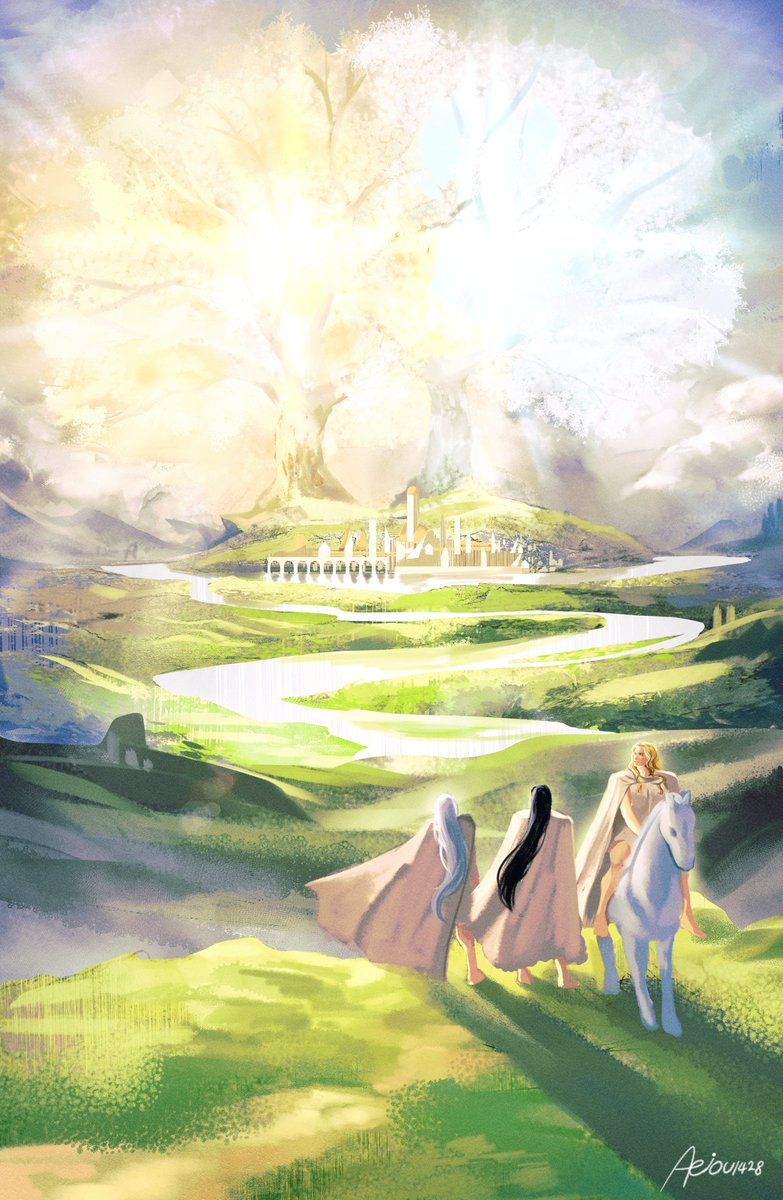 aeiou80694306's tweet photo. Noontide of Valinor
귀찮아서 드랍드랍

#ingwe #finwe #thingol #silmarillion https://t.co/7iWCuy434d