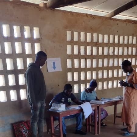ECsalone's tweet photo. Day 3 #Falaba district: ECSL continues #Voter #Registration Card Issuing - 7th April to 16th April 2023; 7:00AM to 5:00PM daily. #PWD #women #youth #inclusion!
✅Mana
✅Porpon
✅Gbindi
✅Sinkunia https://t.co/TA9xwHacQi