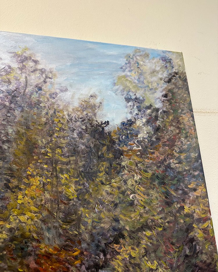 DasArtRu's tweet photo. Копия картины Клода Моне "Уголок сада" 🎨

#дасарт #dasart #копиикартин #моне #клодмоне #картинамаслом https://t.co/xiYJ0nYVnK https://t.co/aV4wjjnhNX
