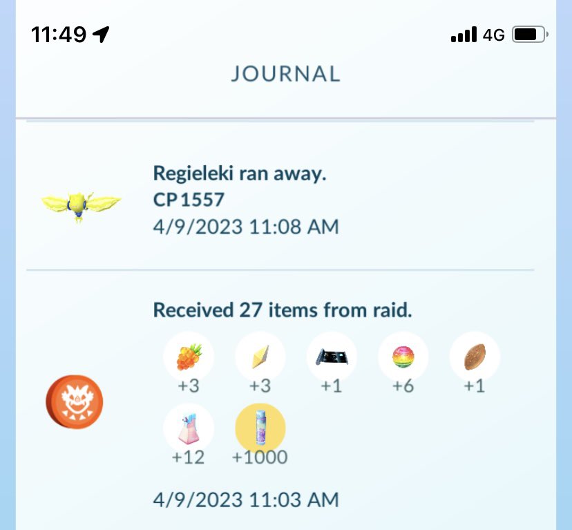 RedMystic81's tweet photo. We don't have eggs on nearby ex gyms so we had to organize to go further. And it was all for nothing😔 https://t.co/ajIak3TXKk