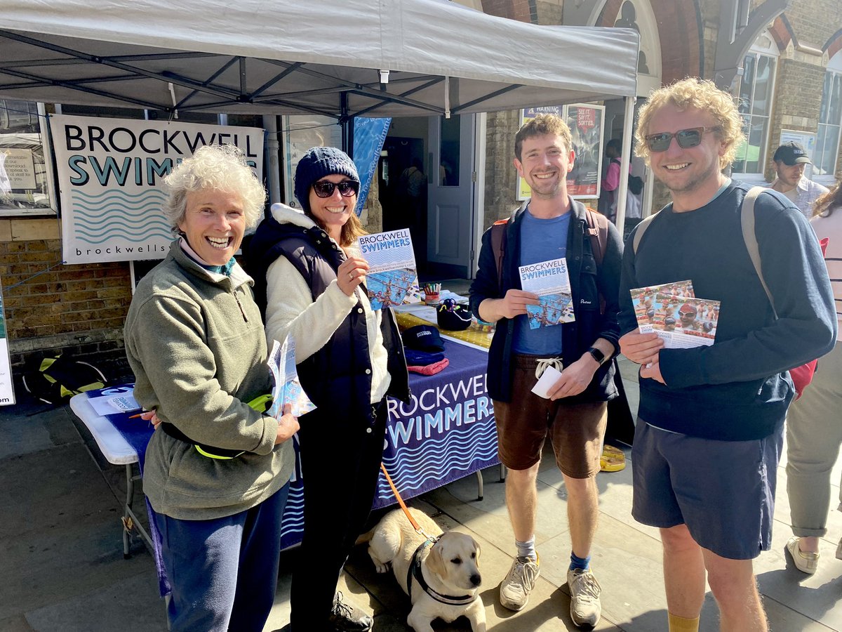 brockwellswim's tweet image. Lovely to see new faces @hernehillmarket this morning. 😀