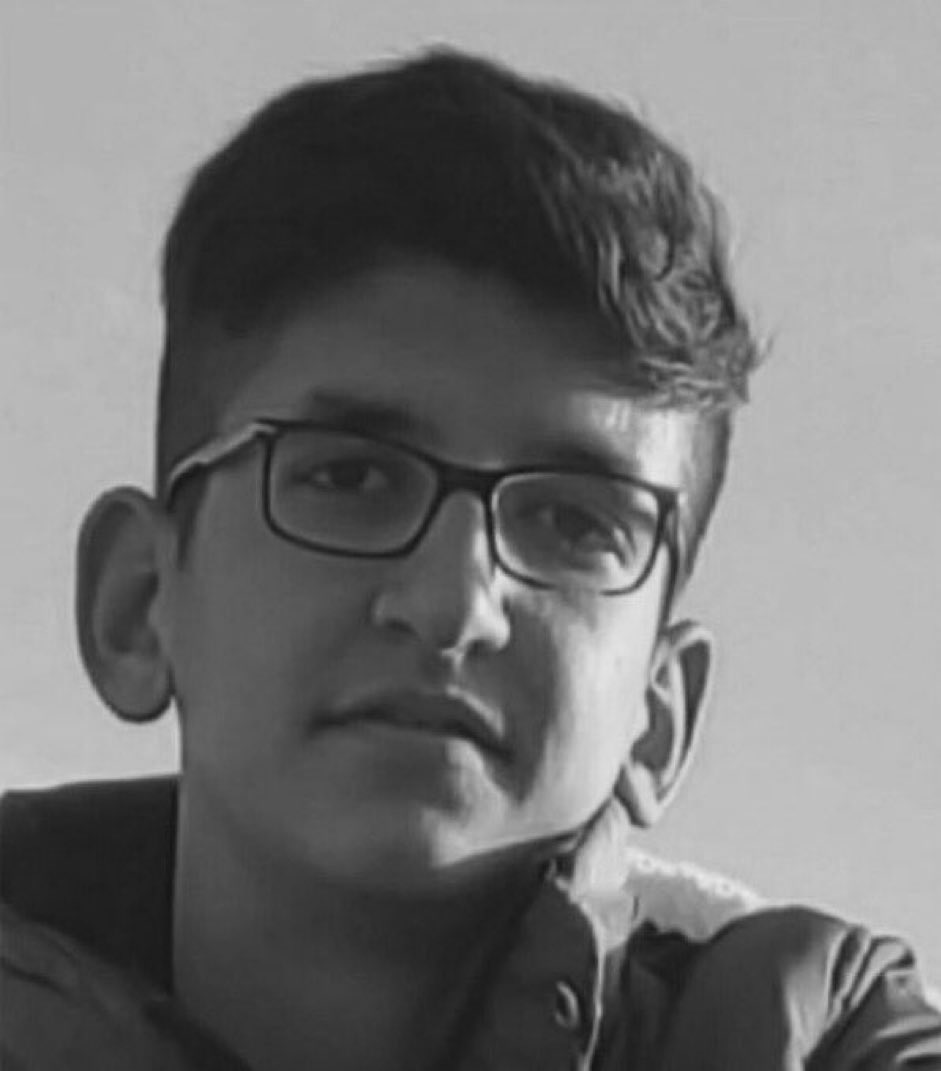 justchangingun's tweet photo. After 3 weeks of hospitalization in Tehran Milad Hospital, a 16 yo student, #KaroPashabadi has lost his life as a result of a chemical attack on his school. Many schools in Iran are targeted by chemical attacks every day. 
#MahsaAmini https://t.co/IIi2S106qM
